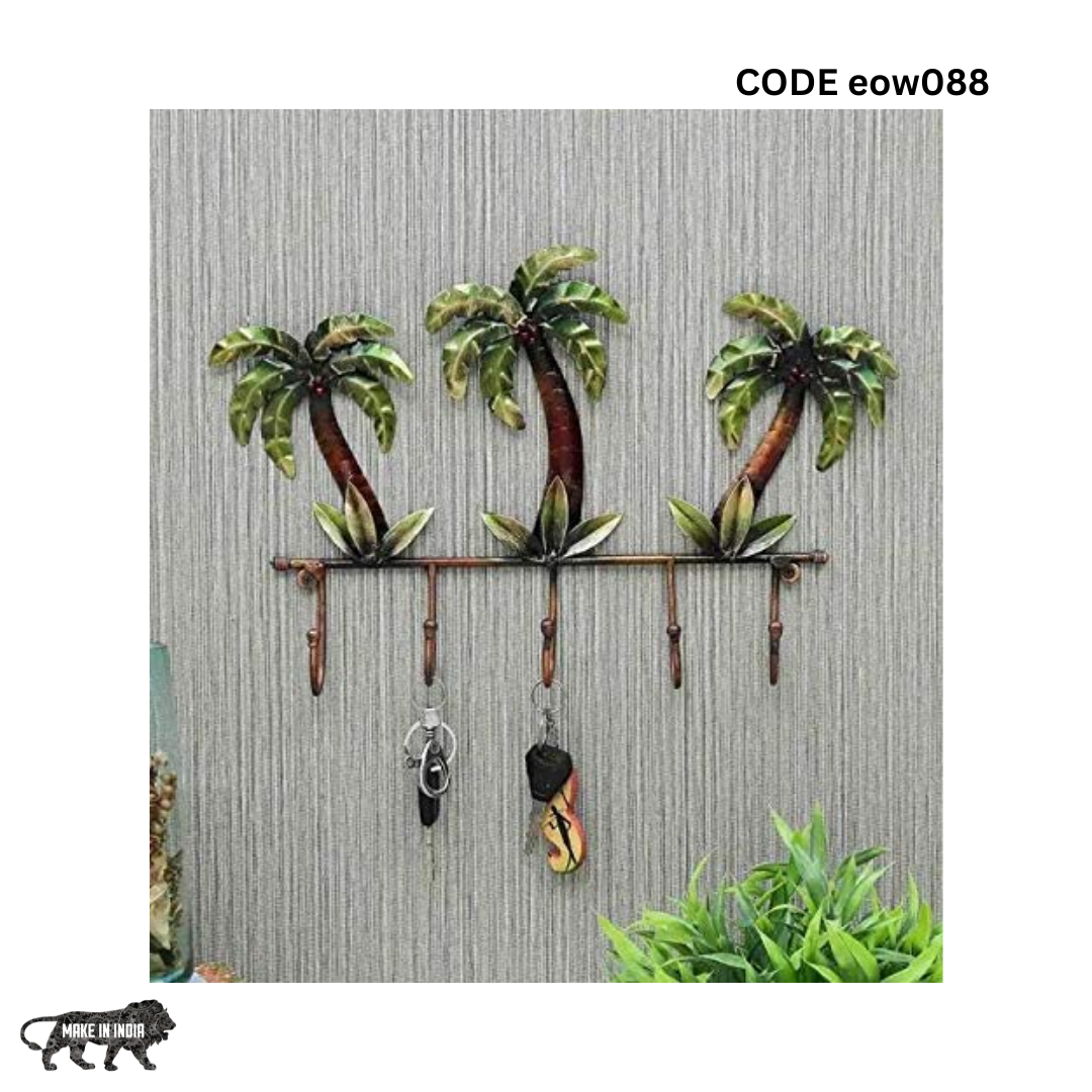 Metal Wall Art Coco Tree Hooks Metal Coco Tree Hook Wall Decor Best For Living Room And Bedroom (18 X X 12 Inch)