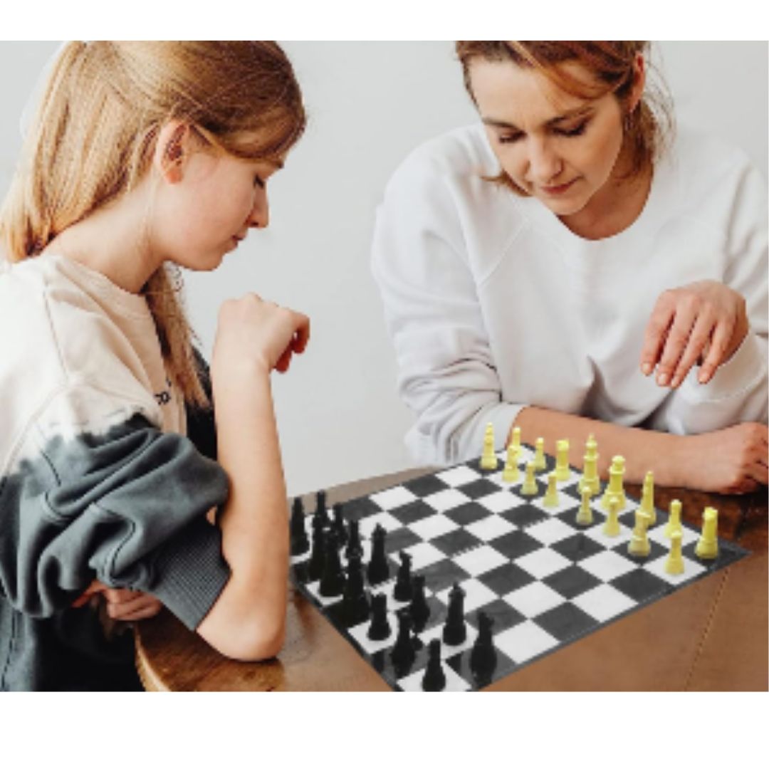 Chess Board Set For Kids | Folding Chess Board