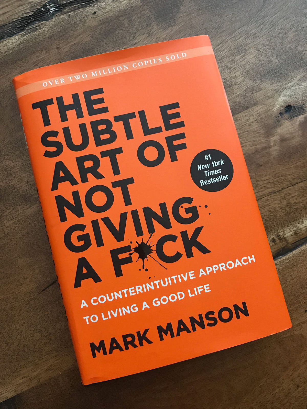 The Subtle Art of Not Giving a F*ck , Paperback