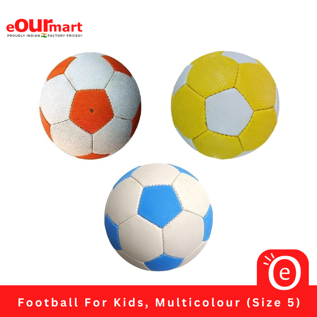 Football For Kids, Multicolour (Size 5)