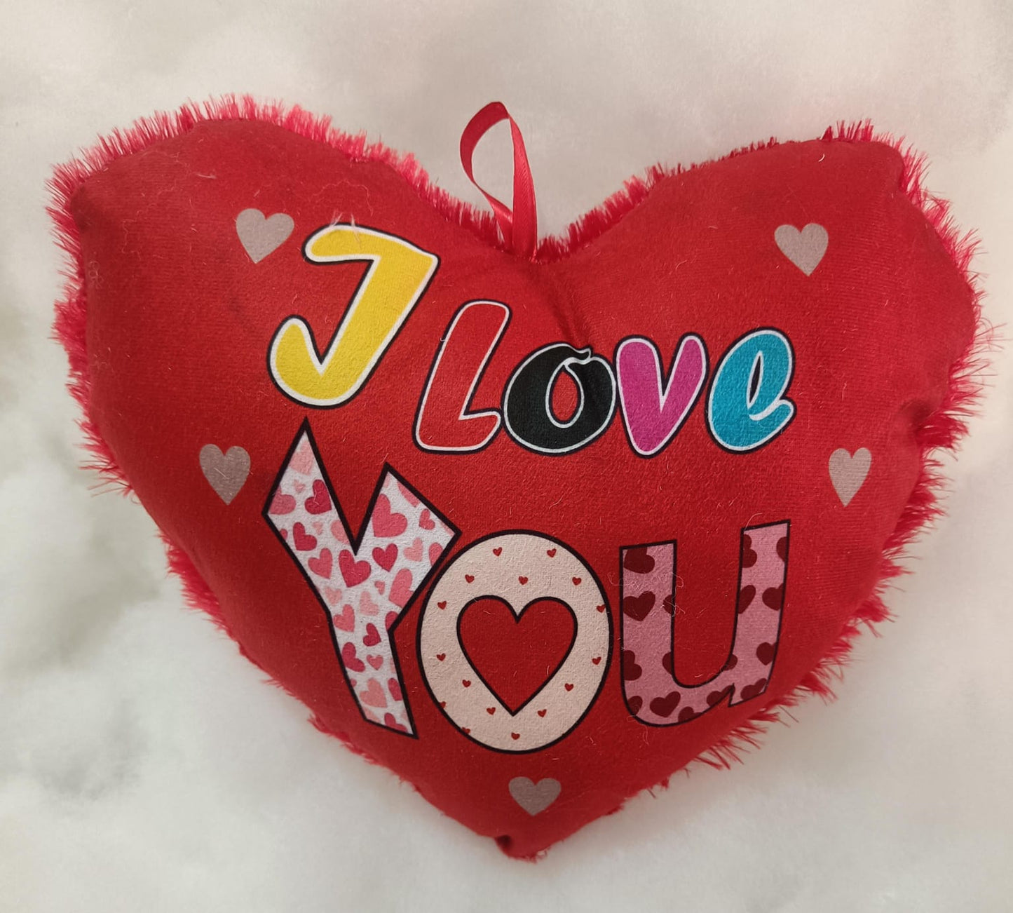 Soft Plush Love Shape Dil, Mix Design And Print | Valentine Special Heart | Love Heart Cushion Soft Stuffed Plush Toy For Boys & Girls Wedding Anniversary Birthday Valentine's Day