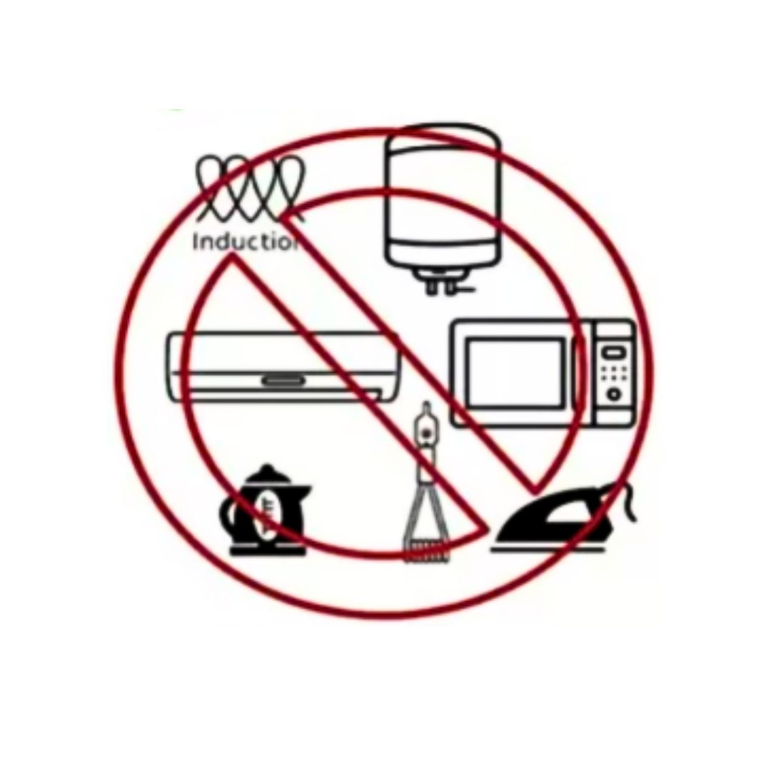 Plastic 6 Socket Extension Board 0.5 Mtr Cord With Indicator (Grey, 1 Pcs)