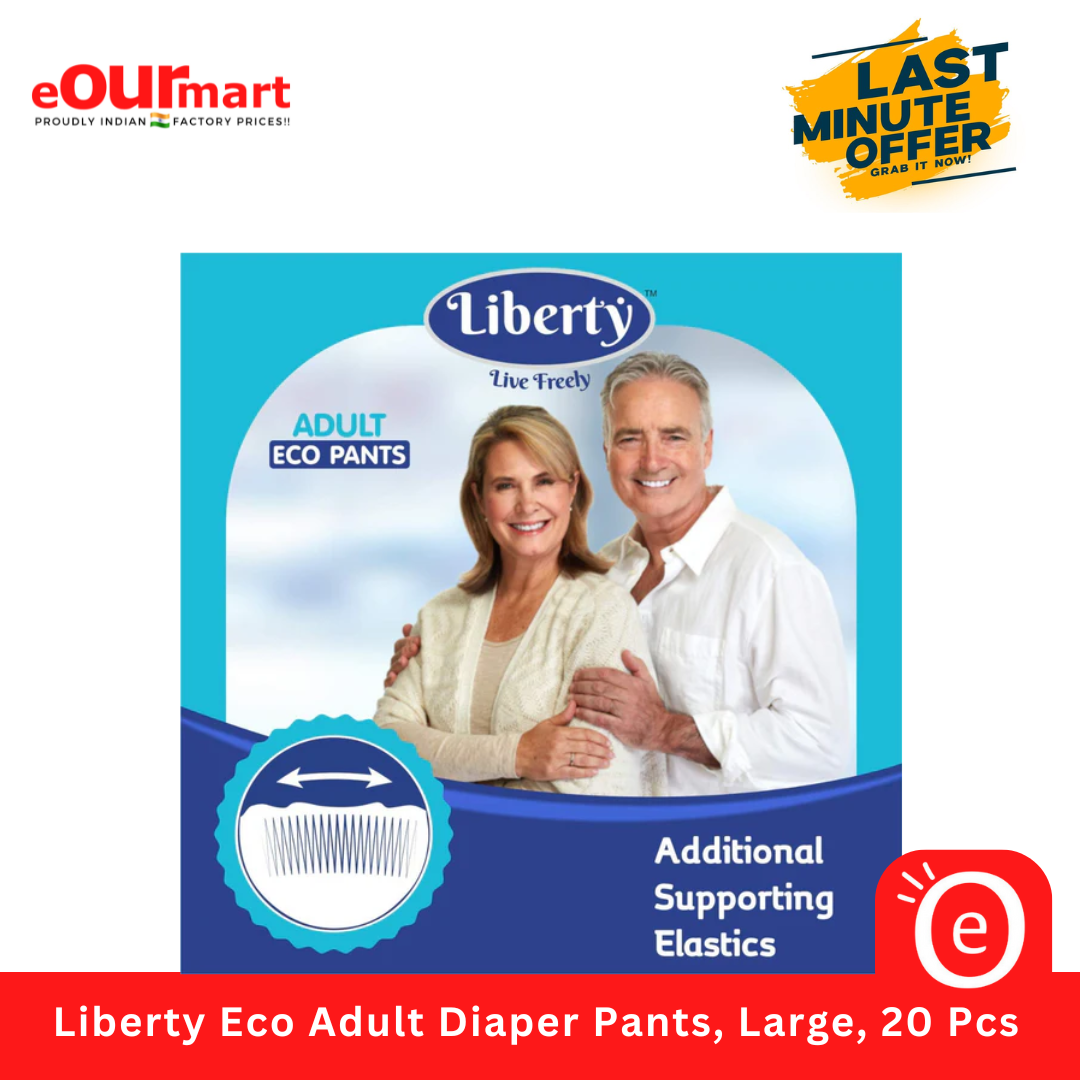 Liberty Eco Adult Diaper Pants, Large, 20 Pcs