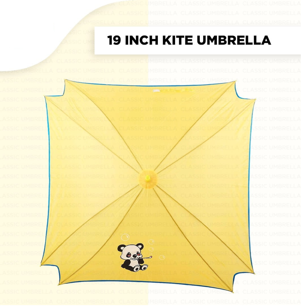 Kite Shape Umbrella For Kids, Size - 19 Inch, Colour May Vary