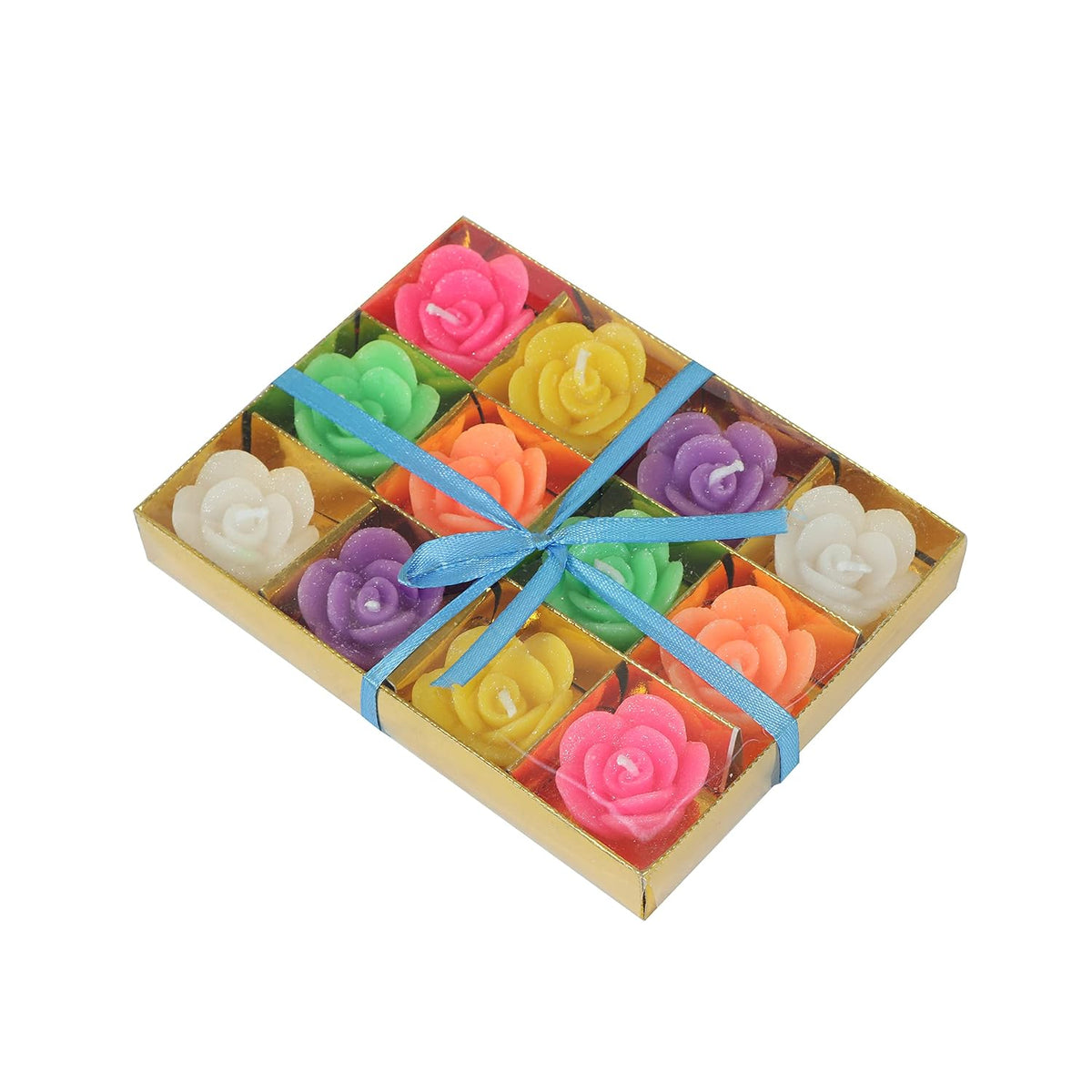 Diwali Candles For Home Decoration | Flower Shape Floating Candles (Small Size)