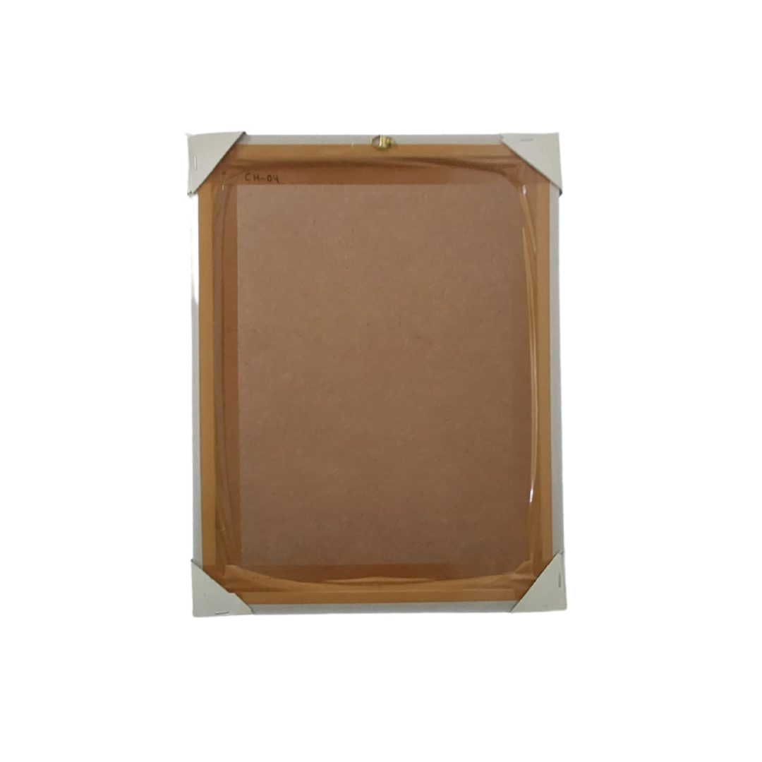 Rajasthani Lady White Photo Frames for Home, Gifting, Office, Restaurants (14X18 Inch, 1Pcs)