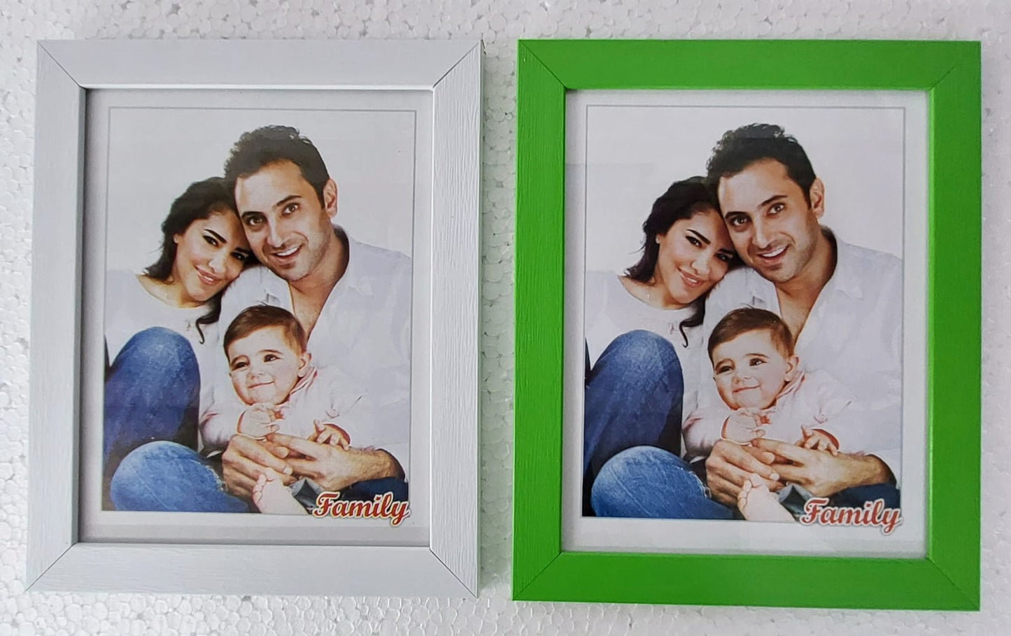 Photo frame Color Glass & Synthetic Wood Whole Sale MOQ 100pcs @ Factory price 8X10