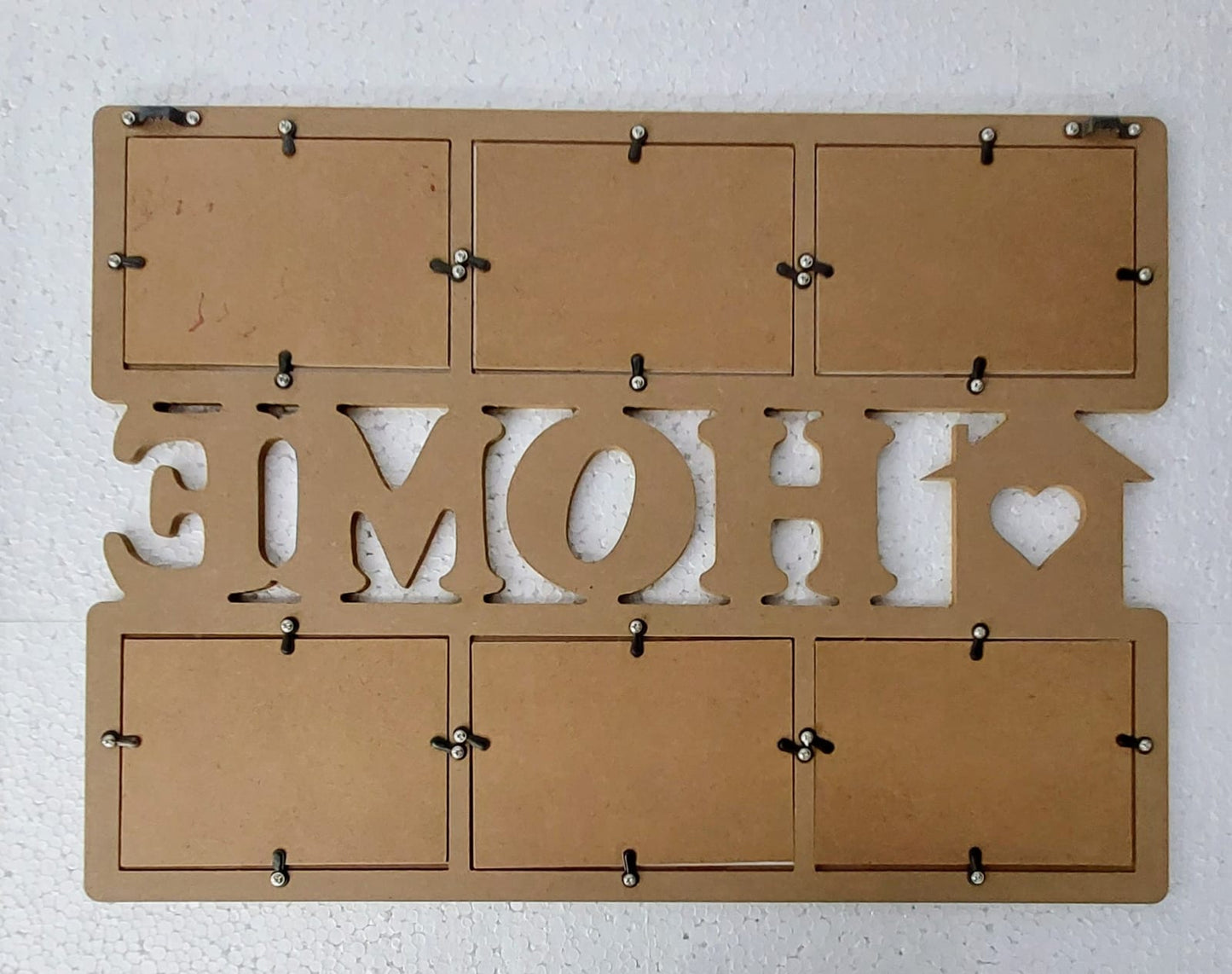 Collage Photo Frames for Home & Wall Decoration | pic collage online (23X17 Inch, 6 Photos, 10Pcs)