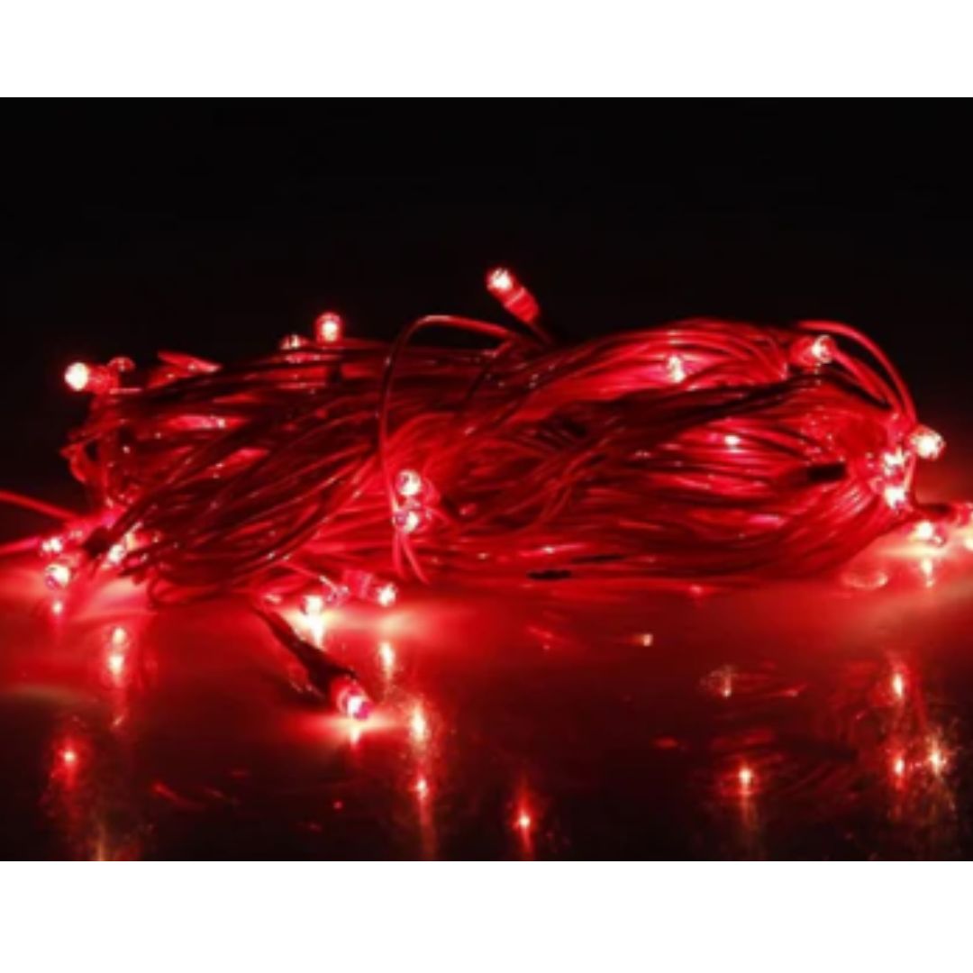 Diwali Lights For Home | Rice Bulb Decorative Light for Diwali Assorted (Color May Vary) (18 Bulb, 150 Inch)