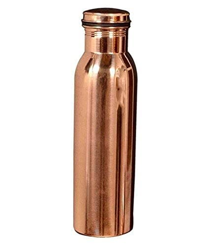 Copper Water Bottle, Plain (1000 ML)