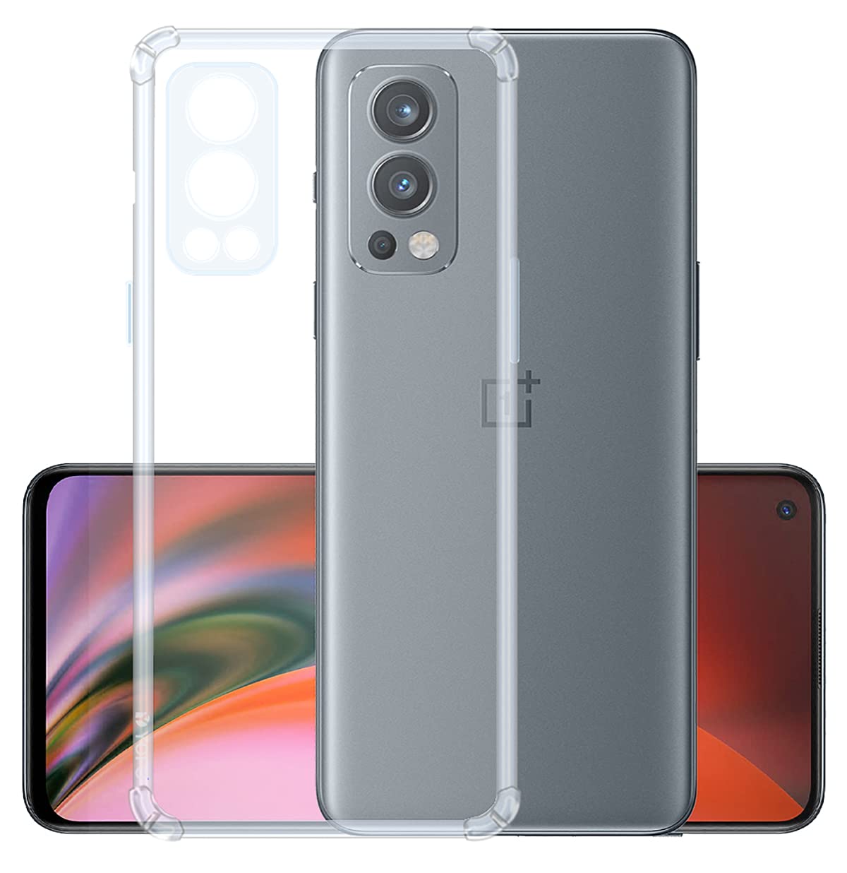 Buy Fashionury Transparent Printed Soft Back Cover For Oneplus Nord 2 5G  Online at Best Prices in India - JioMart.