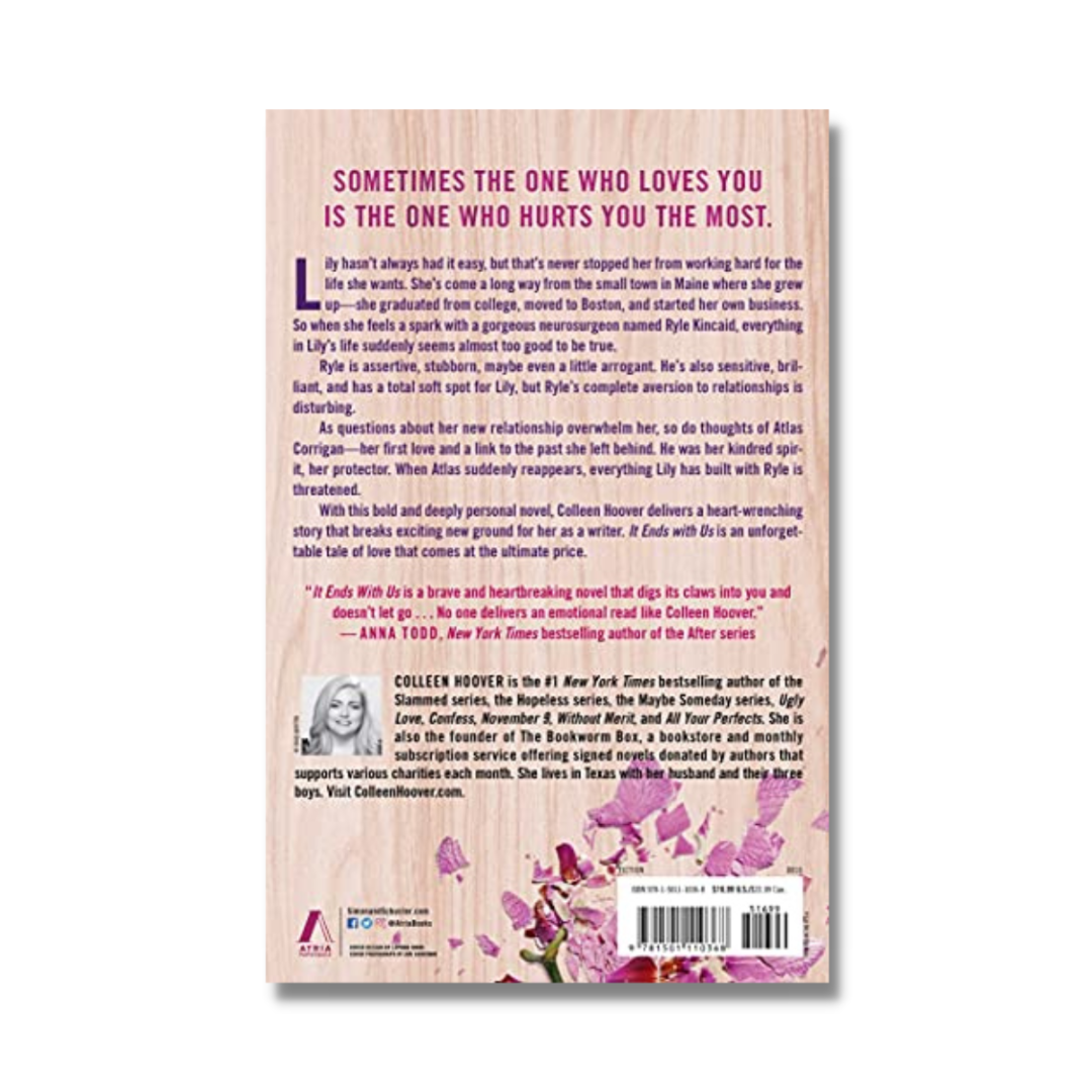 It Ends With Us: Book by Colleen Hoover, Paperback