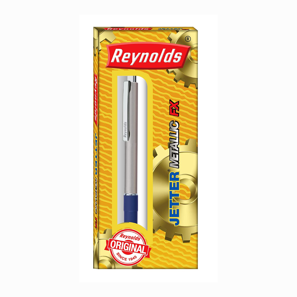 Reynolds Jetter Metallic FX, Ball Point Pen (Blue)