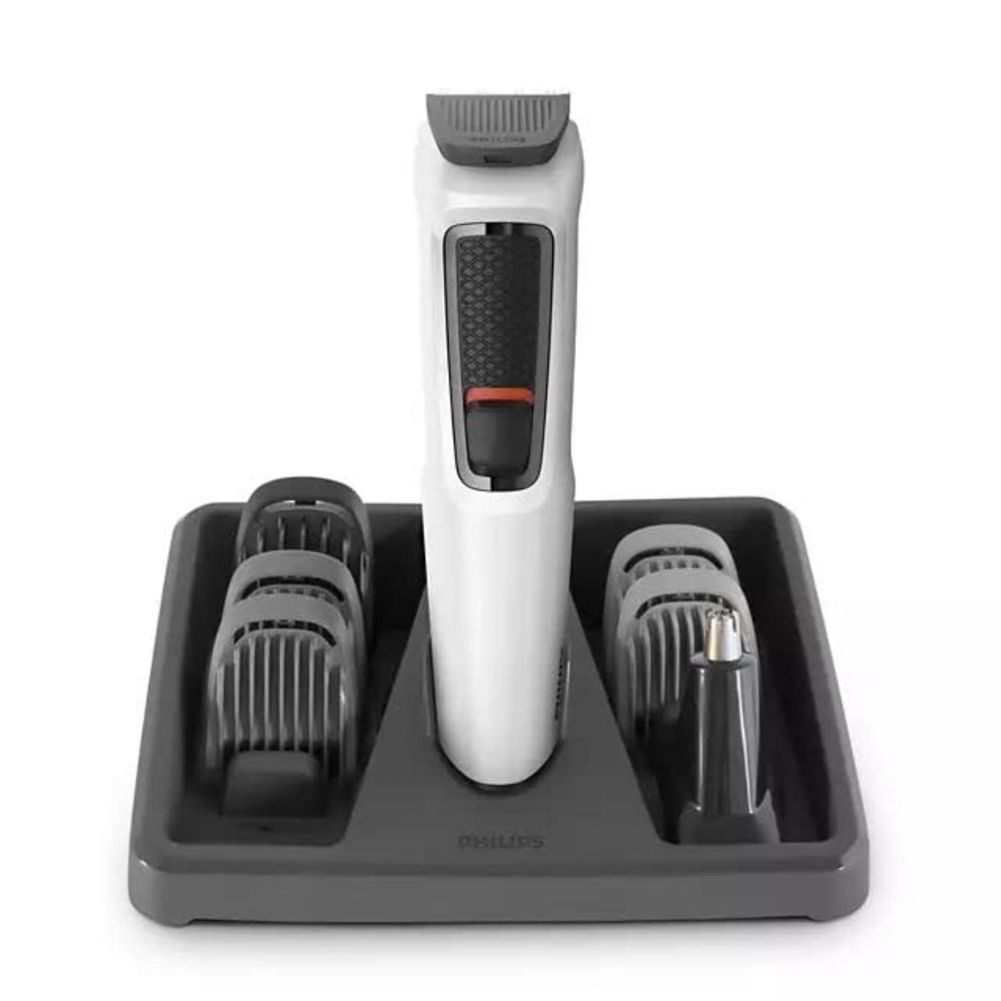 PHILIPS MG3721/65 Multi-Grooming Series 3000 7-in-1 for Face-Hair-Body-Nose and Ear Kit Grooming Kit 60 min Runtime Trimmer White
