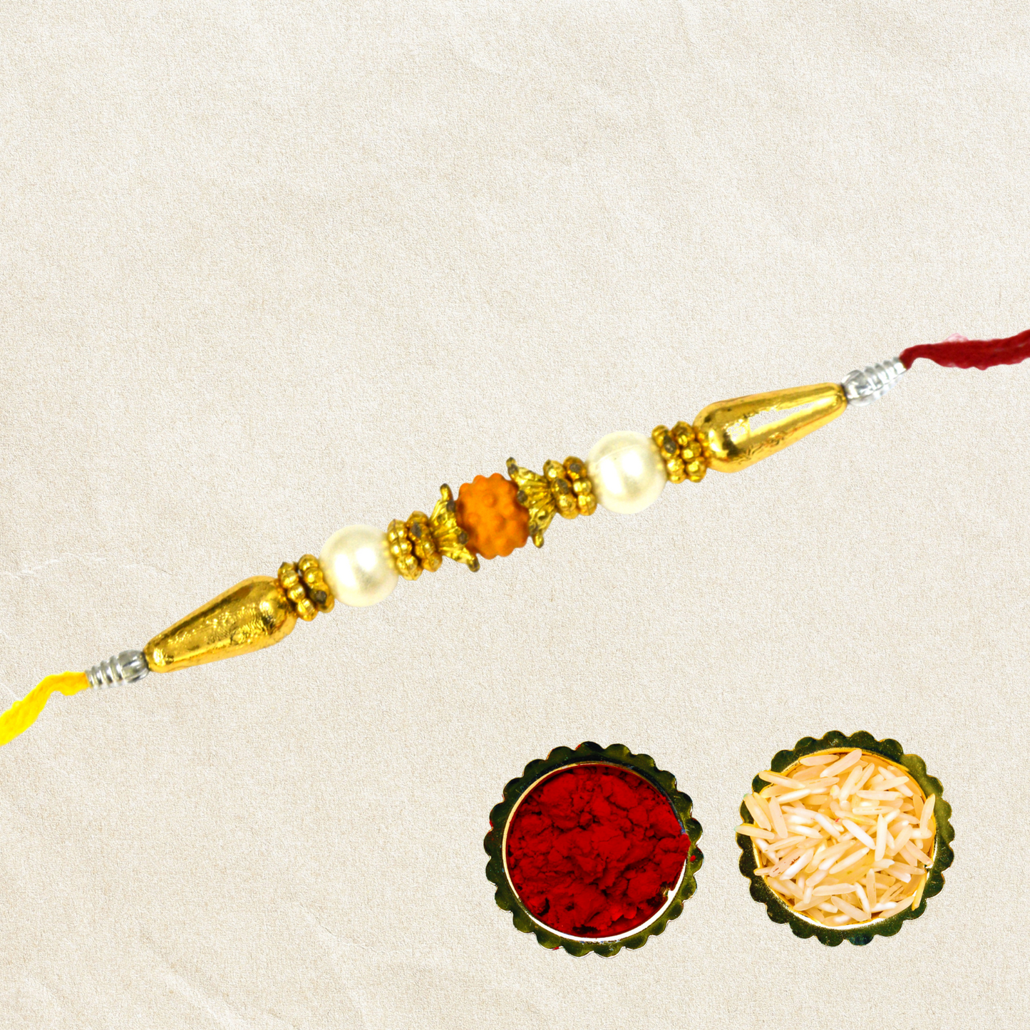 Rakshabandhan Special Rudraksh Rakhi, Set of 2