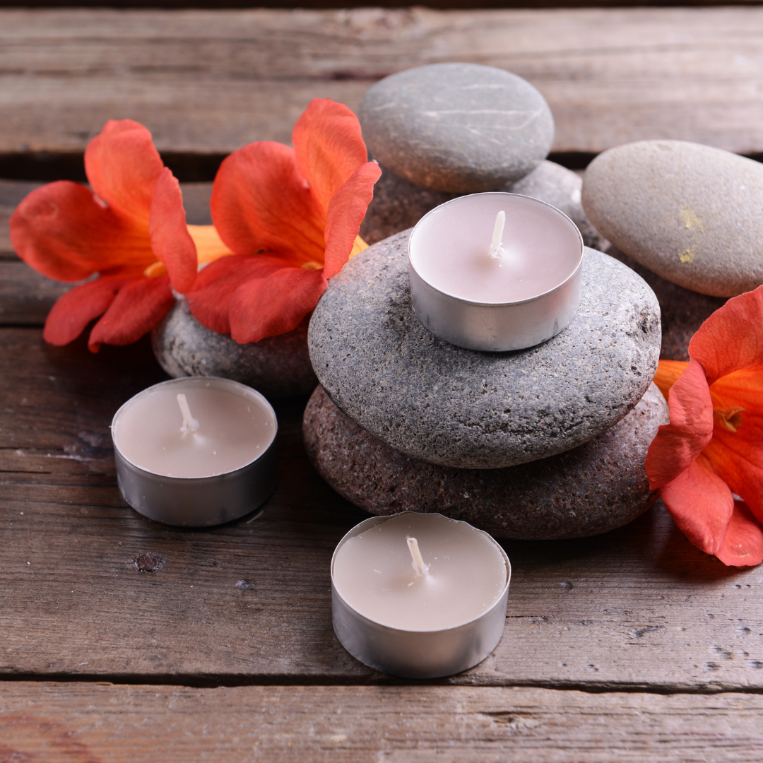 Diwali Candles, Tealight Candle, White (Set of 50, 14g, Approx. 5 Hrs Burn Time)