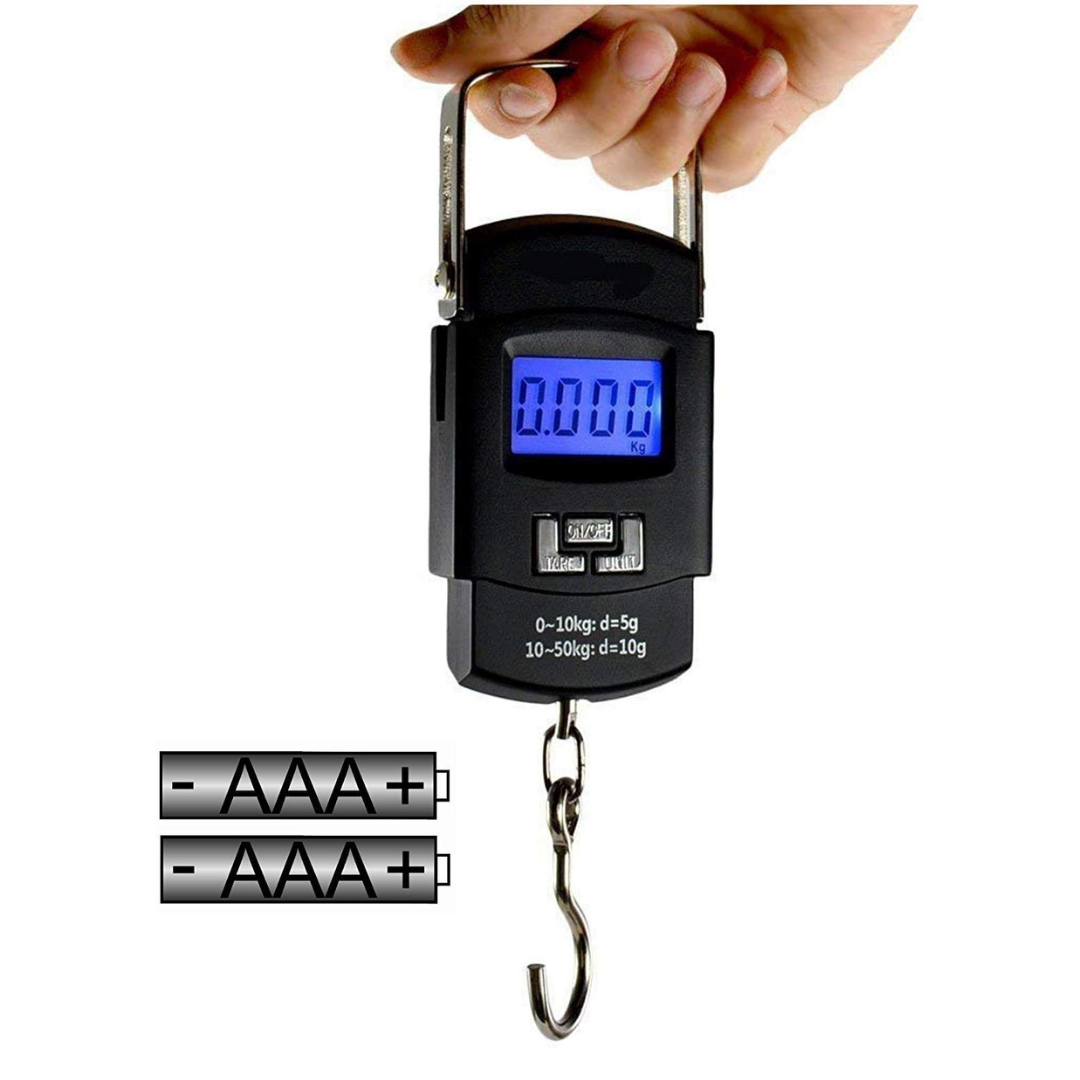 Luggage Weighing Scale, 50 kg (Black)