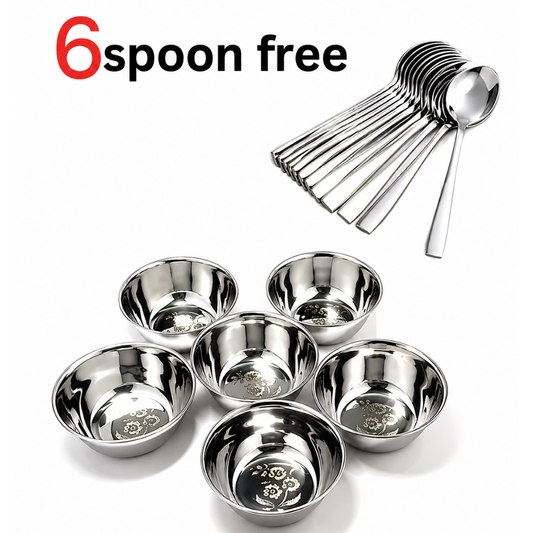 Diwali gifts Set of 6 bowls and 6 spoon