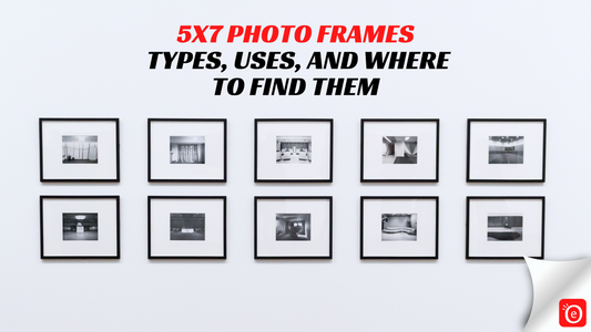 The Timeless Charm of 5x7 Photo Frames: Types, Uses, and Where to Find Them