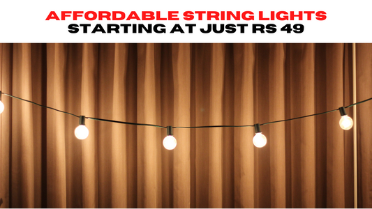Illuminate Your Diwali Celebrations with Affordable String Lights Starting at Just Rs 49