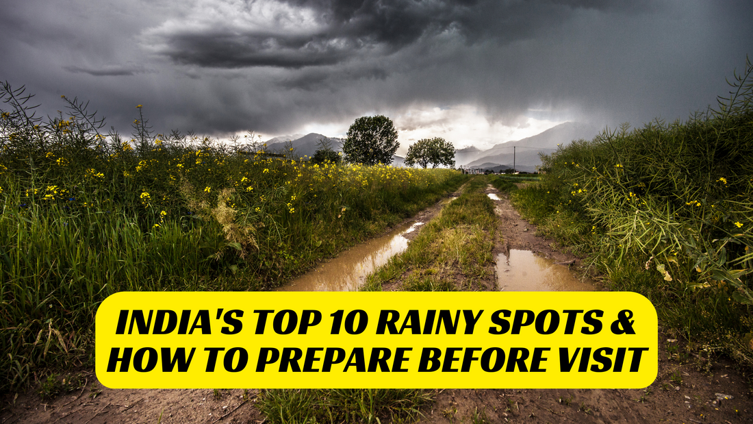 INDIA'S TOP 10 RAINY SPOTS & HOW TO PREPARE BEFORE VISIT