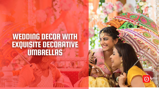 Wedding Decor with Exquisite Decorative Umbrellas