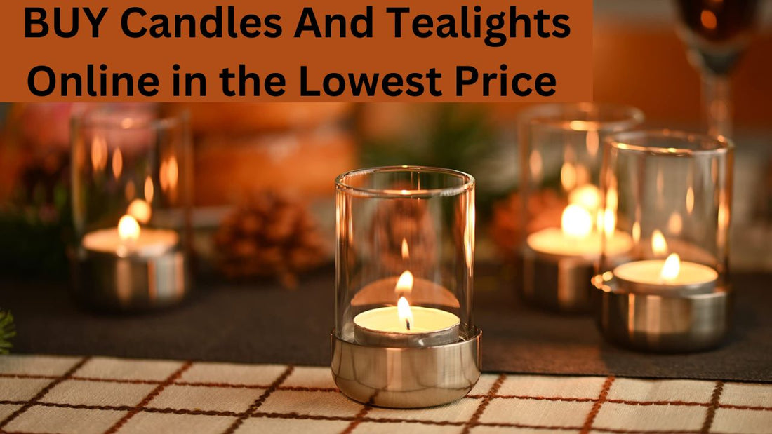 Buy Candles And Tealights Online In The Lowest Price