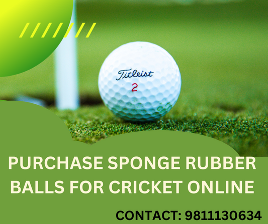 PURCHASE SPONGE RUBBER BALLS FOR CRICKET ONLINE !