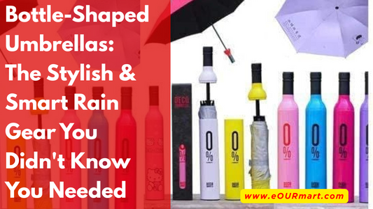 Bottle-Shaped Umbrellas: The Stylish & Smart Rain Gear You Didn't Know You Needed