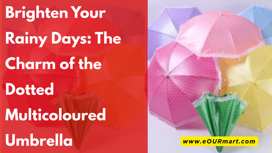 dot printed umbrella