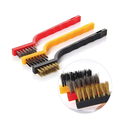 Gas Stove Iron Nylon Copper Wire Cleaning Brush