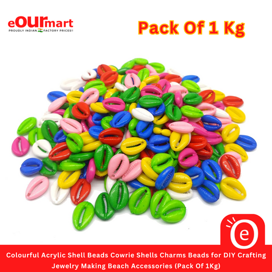 Colorful Acrylic Shell Beads 