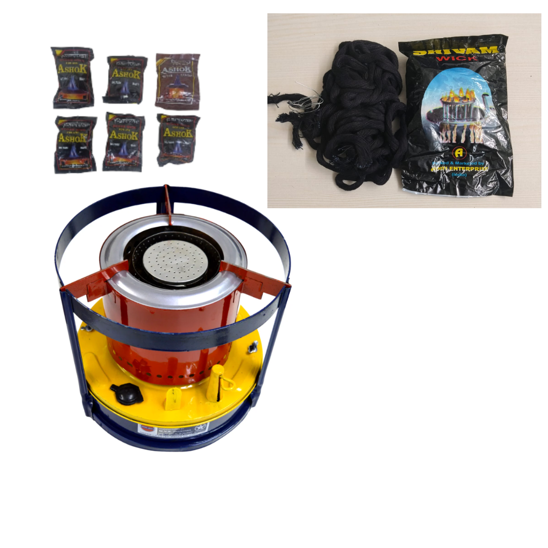 Wicks For 10 Wicks Stove |  Wicks For Kerosene 10 Batti Stove (Stove Not Included)