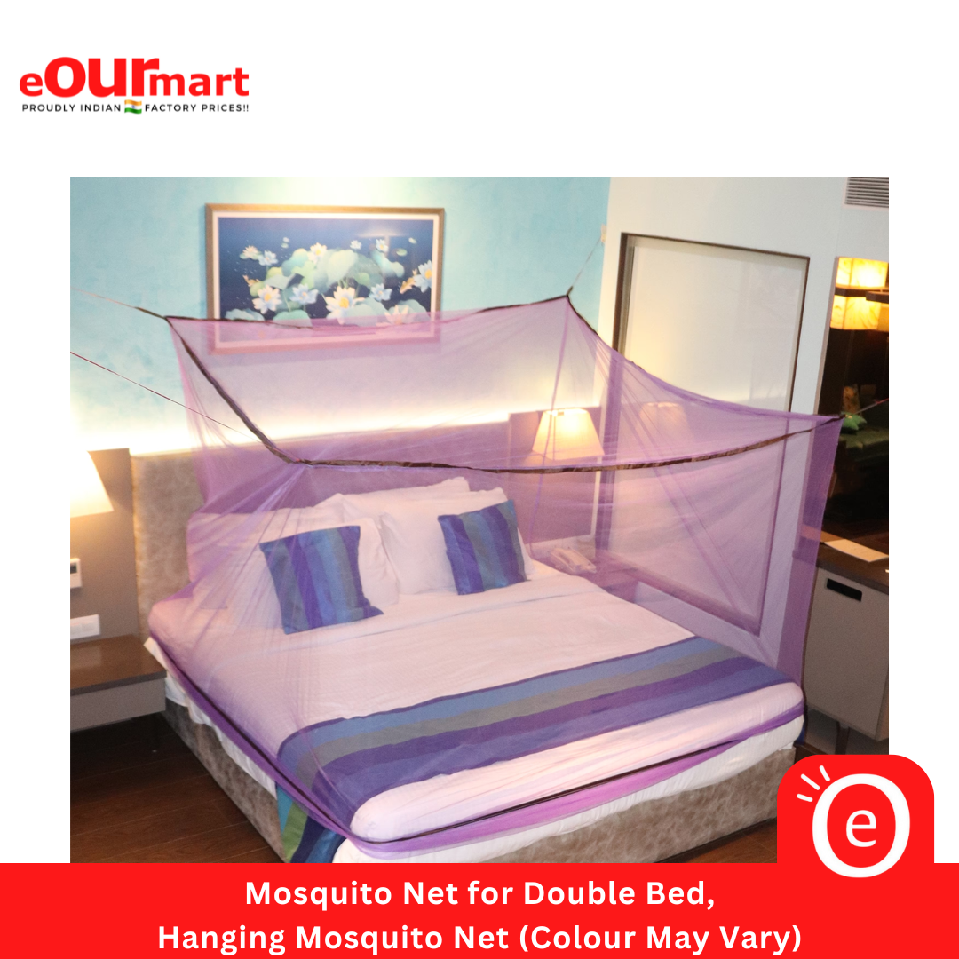 Mosquito Net for Double Bed, Hanging Mosquito Net
