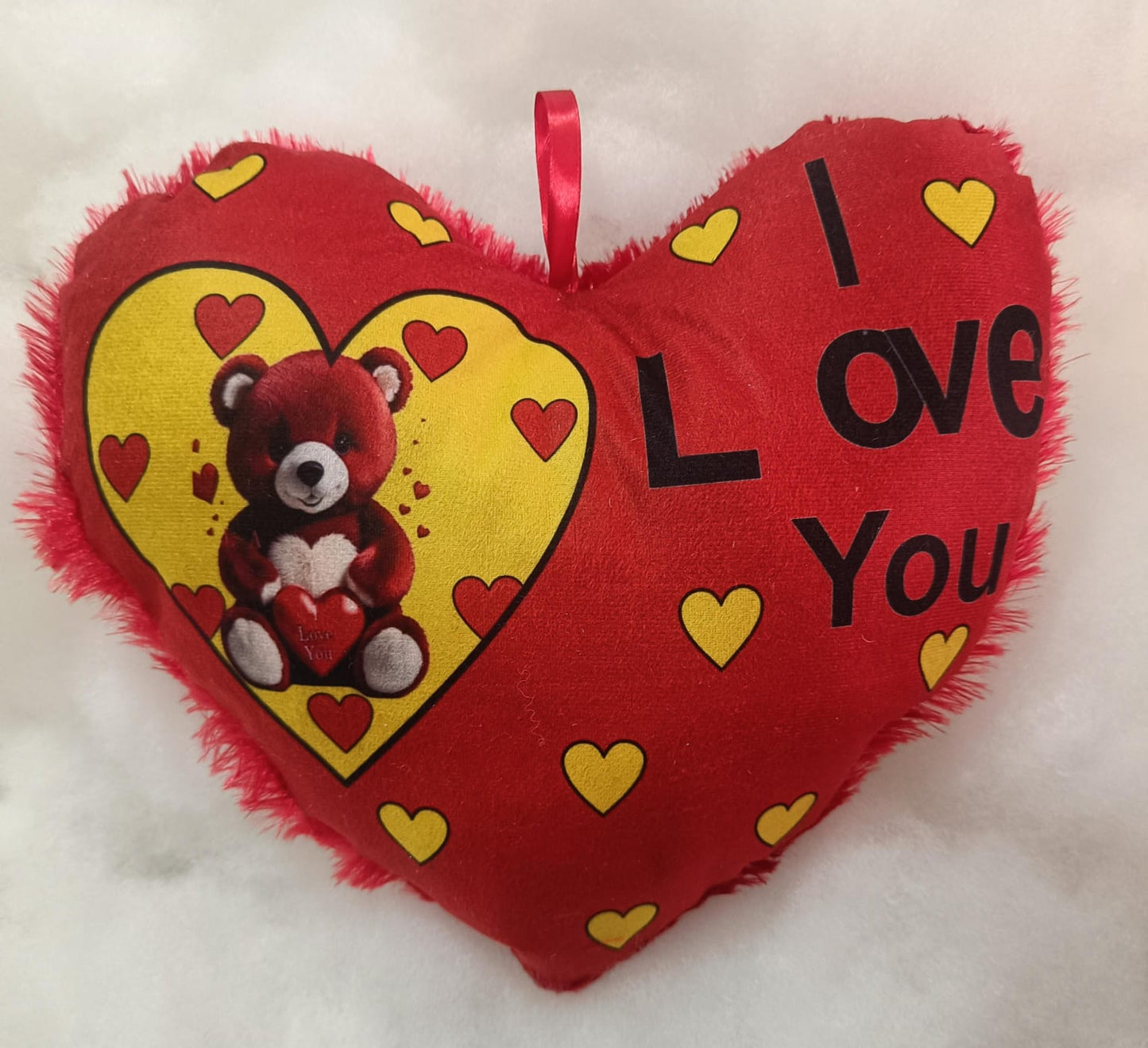 Soft Plush Love Shape Dil, Mix Design And Print | Valentine Special Heart | Love Heart Cushion Soft Stuffed Plush Toy For Boys & Girls Wedding Anniversary Birthday Valentine's Day