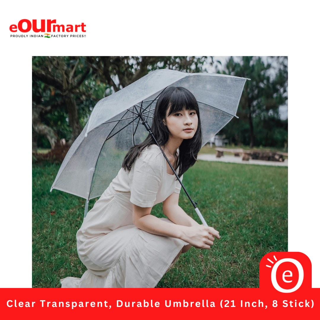 Clear Transparent, Durable Umbrella