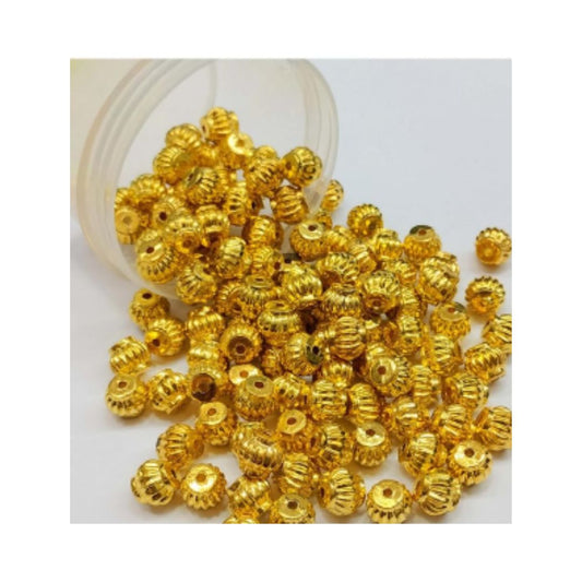 Golden Acrylic Damru Shape