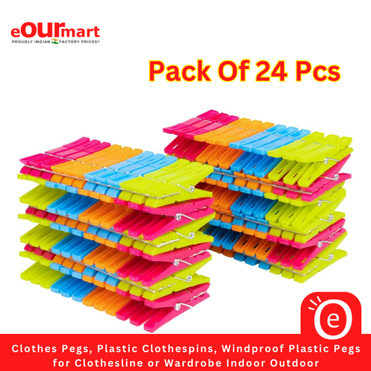 Clothes Pegs, Plastic Clothespins