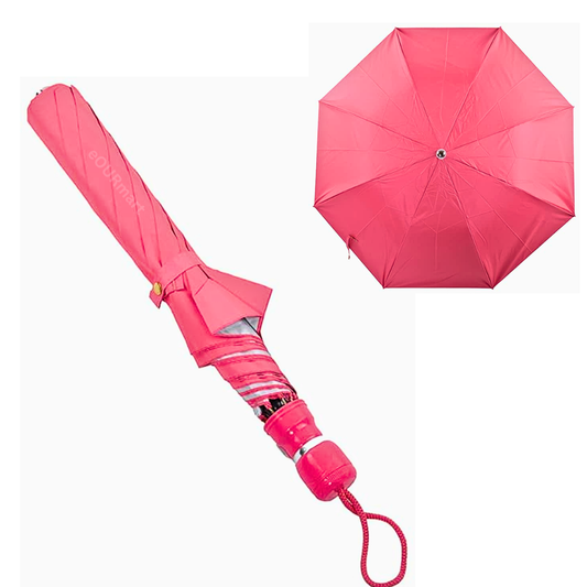 Buy Online Umbrella 2 Fold 21 inch, Manual @90/- Factory Price - All India Delivery, Multicolor (Handle Design May Vary)