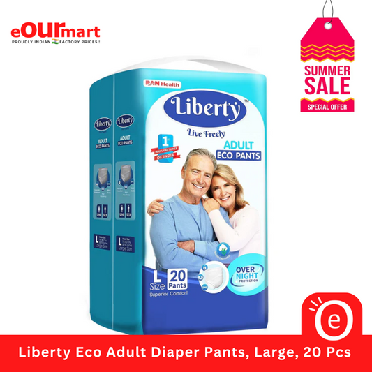 Liberty Eco Adult Diaper Pants, Large, 20 Pcs