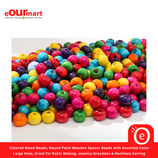 Colored Wood Beads