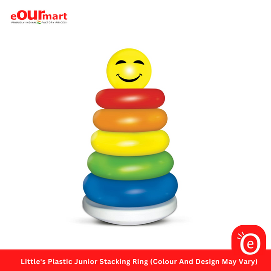 Little's Plastic Junior Stacking Ring (Colour And Design May Vary)
