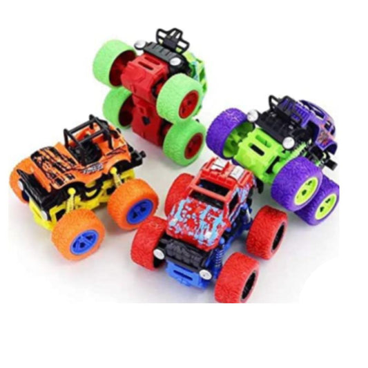 Monster Truck Toys for Kids, Friction Powered Monster Truck Car Toy for Baby, Push & Go Toys (Multicolour)