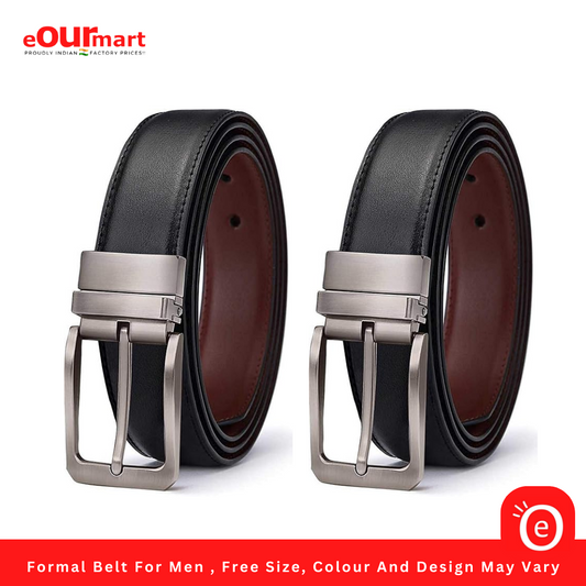 Formal Belt For Men , Free Size, Colour And Design May Vary