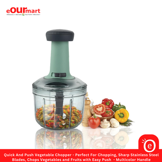 Quick And Push Vegetable Chopper 