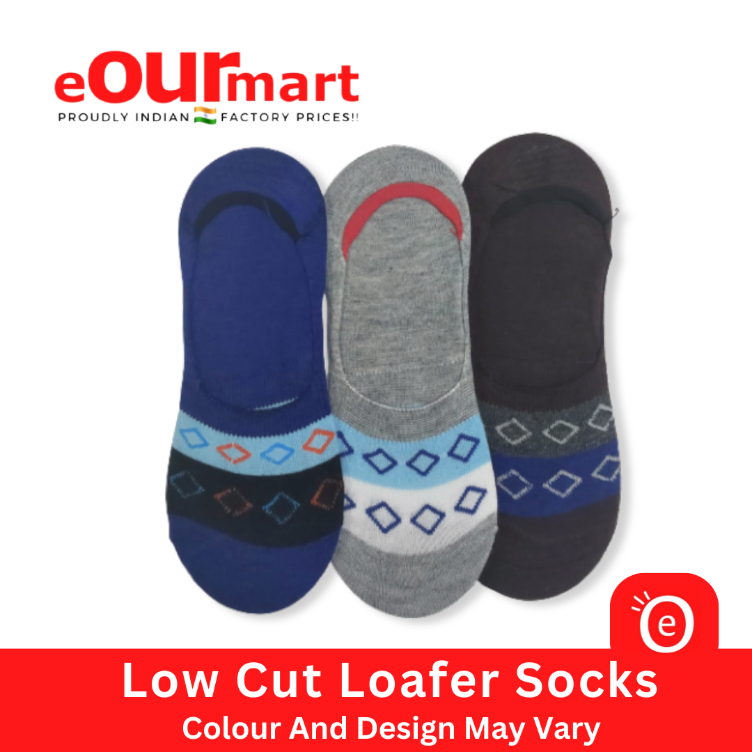 Cotton Low Cut Loafer Socks for Everyday Comfort