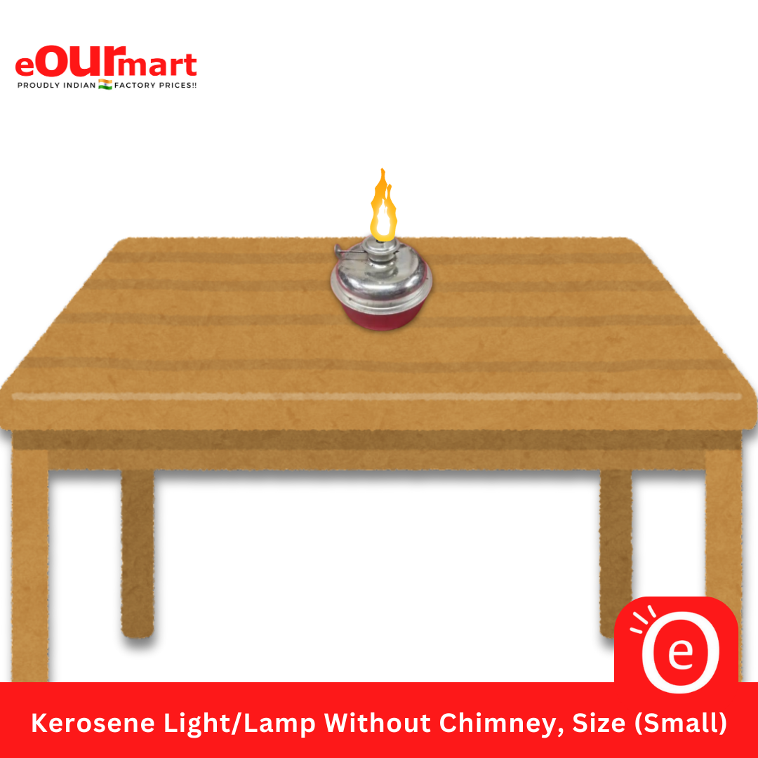 Kerosene Light/Lamp Without Chimney, Size (Small)