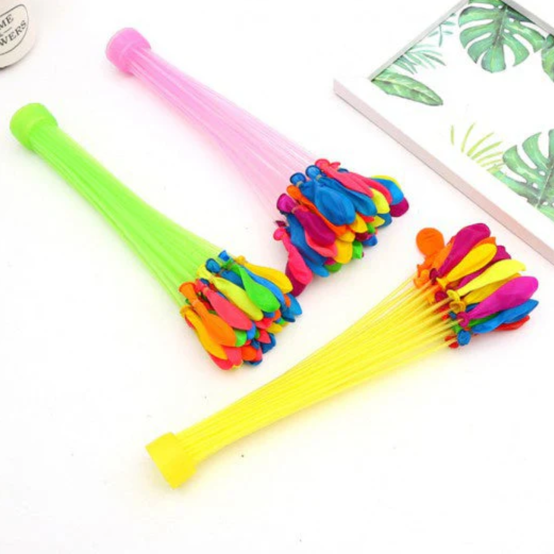 Holi Magic Balloons 10 Packets At Factory Price, 111 X10 = 1110 Pcs @499/- | Easy Fill | Outdoor Holi Games
