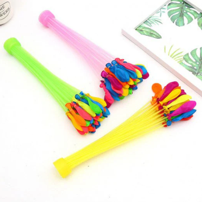 Holi Magic Balloons 10 Packets At Factory Price, 111 X10 = 1110 Pcs @499/- | Easy Fill | Outdoor Holi Games