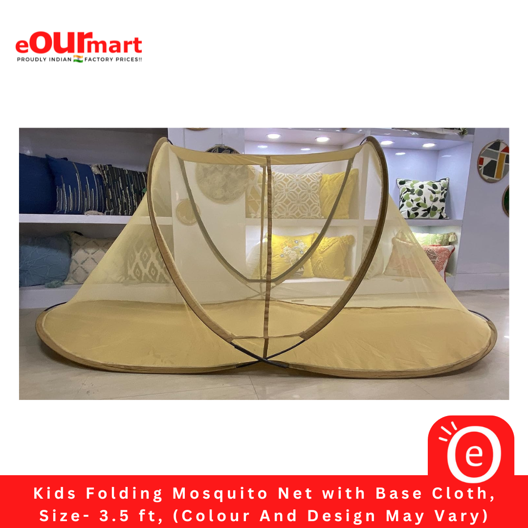 Kids Folding Mosquito Net with Base Cloth
